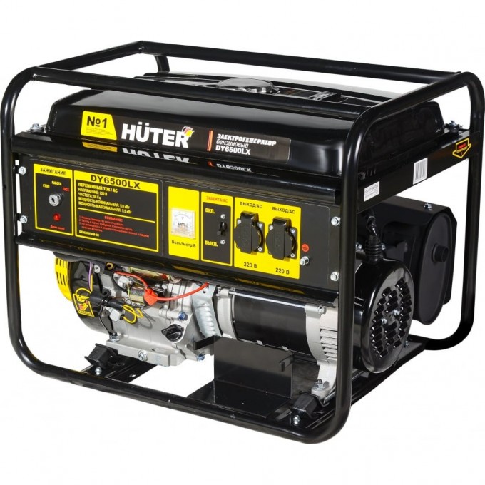 Портативный бензогенератор HUTER DY6500LX 64/1/7